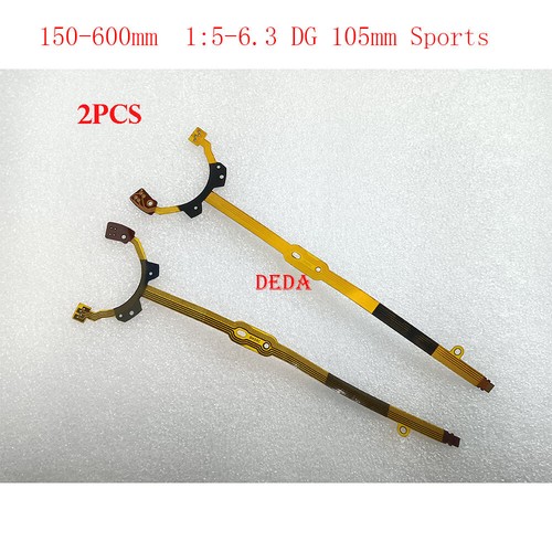 2pcs For SIGMA 150-600mm 1:5-6.3 DG ∅105 Sports LENS Aperture Flex Cable Parts - Picture 1 of 3
