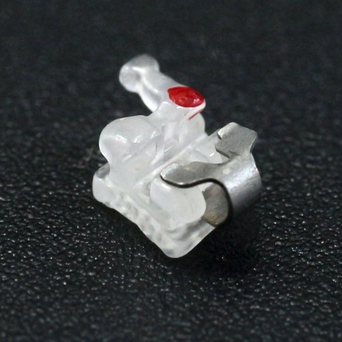 Kieferorthopädische Brackets selbstligierende Keramik Metall Zahnspange AO Empower Roth MBT 022 - Bild 22 von 58