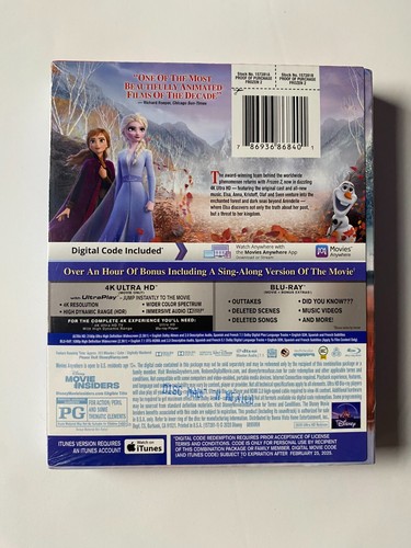 FROZEN DOUBLESHOT: 'An Amazing Snowman' storybook + FROZEN II 4K/Blu-ray COMBO - Bild 9 von 14