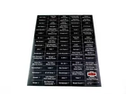 Custom Star Wars Vintage Kenner 1980 ESB Darth Vader Collectors Case stickers
