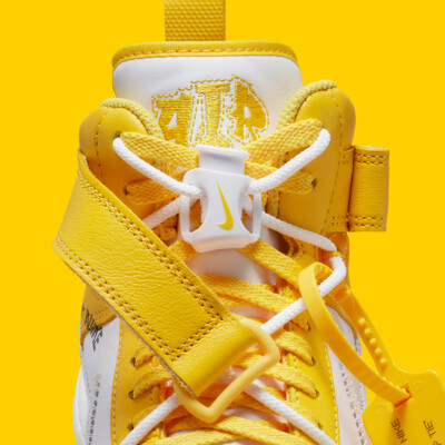 Nike Air Force 1 Mid SP Off-White Varsity Maize DR0500-101 Nike Air Force 1 Mid SP Off-White Varsity Maize DR0500-101