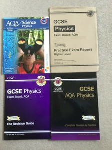 Gcse Physics Aqa Cgp Nelson Thornes Revision Practice Books