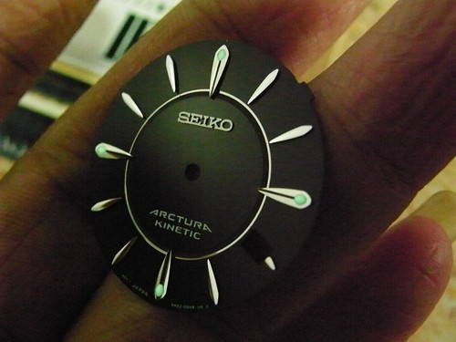 NEW OLD STOCK SEIKO 5M62 Arctura Kinetic MENS WATCH DIAL - Bild 8 von 9