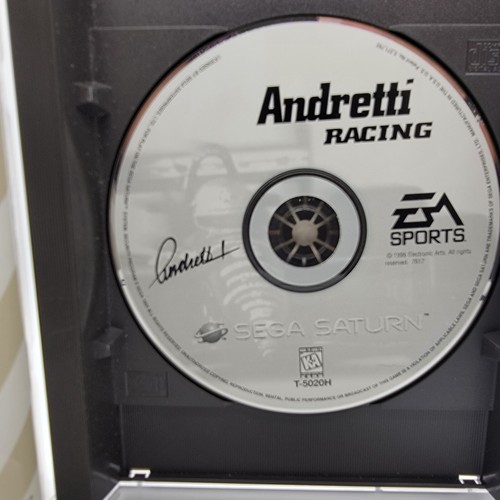 Andretti Racing (Sega Saturn, 1996) Complete CIB - Picture 5 of 6