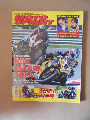 MOTOSPRINT Nr.19 2005 Test BMW K 1200 R Test Malaguti Passwort [MS14]