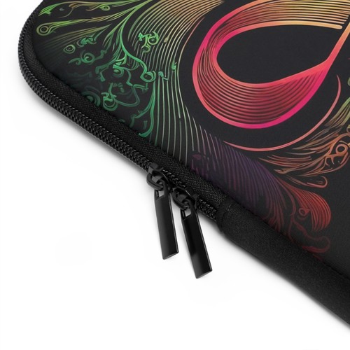 Colorful Music Laptop Sleeve Gift for Musicians, Tech Lovers, Students,  School - Afbeelding 8 van 13
