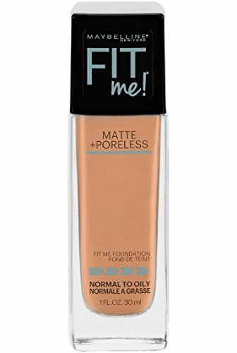 Maybelline New York Fit Me Matte + Poreless Liquid Foundation Makeup,Natural Tan
