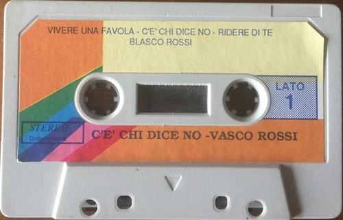 Vasco Rossi - C'È Chi Dice No (Swiss Edition 1987) Cassette PROMO - Picture 2 of 3