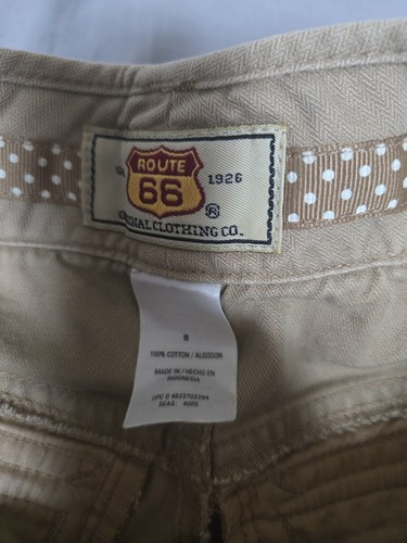 Route 66 Boys Khaki Jeans Size 8 – School Uniform Straight Leg Classic Fit - Picture 2 of 6