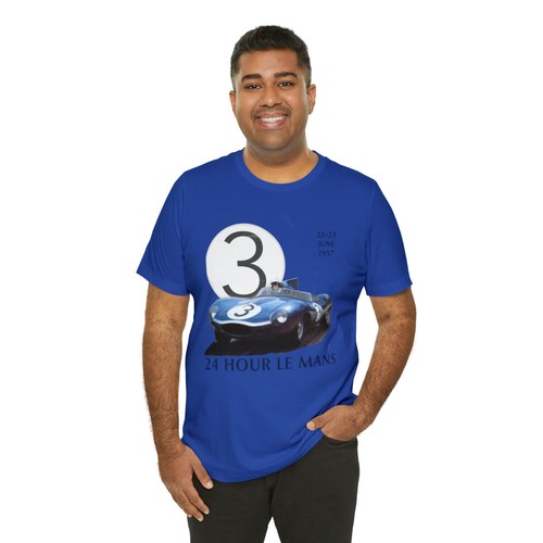 Jaguar D Type 1957 Le Mans T-Shirt - Herren - Bild 33 von 49