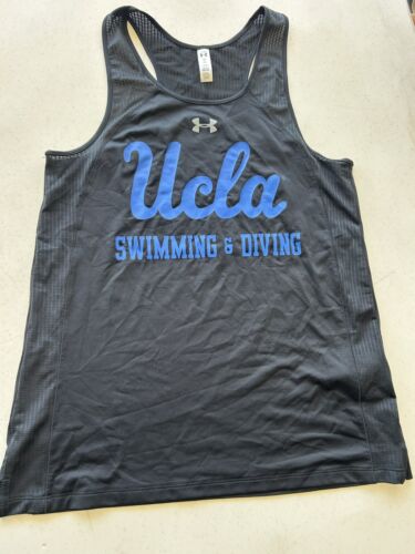 UCLA Bruins Under Armour Women’s Size Small Swimming & Diving Tank Top Shirt - Picture 2 of 5