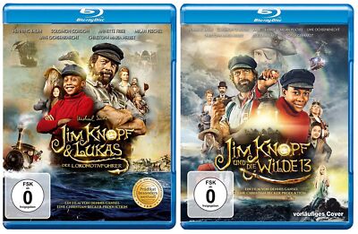 Jim Knopf - 2-Filme Set (und die Wilde 13) # 2-BLU-RAY-SET-NEU