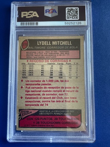 Variety of 1977 Topps MEXICAN graded football cards - Picture 34 of 90