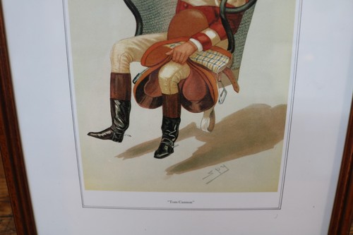 VANITY FAIR Portrait Tom Cannon Jockey SPY 1885 Framed-REPRINT - Picture 6 of 8