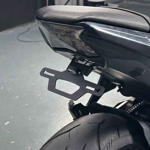 For 2017-2025 Kawasaki Ninja 650 Z650 Tail Tidy License Plate Holder Adjustable - Picture 18 of 24