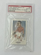 1979 Venorlandus Ltd Our Heroes World Of Sport #3 Muhammad Ali PSA 9 MINT