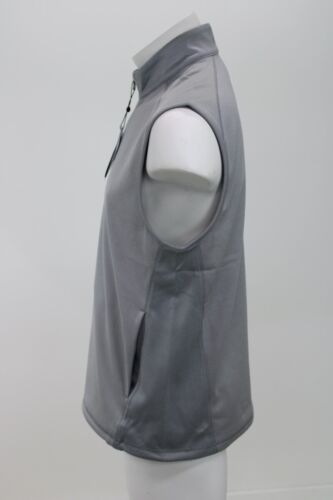 Greg Norman Vest Men's Medium Gray Striped Pullover Performance Golf Vest - Picture 3 of 10