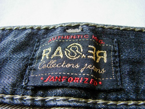 Men's RARE Rag Recycle Grey Dark Wash Slim Tapered Stacked Fit Denim Jeans 32 - Picture 5 of 13