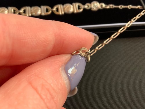 "Collar de plata de la colección Rennie Mackintosh en caja de 18"" de largo" - Imagen 4 de 8