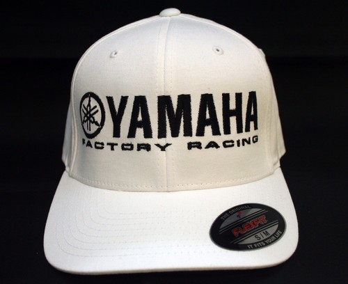Yamaha Factory Racing gorra de sombrero ajustable flexfit pico curvo rojo azul s/m xl/xxl YZ - Imagen 16 de 17