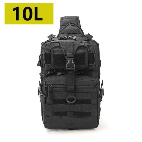 Mochila de hombro táctica Molle Sling Bag Range Bag militar Rover asalto - Imagen 9 de 17