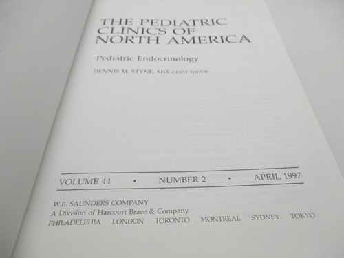 Lot of 5 Pediatric Clinics of North America Hardcover books 1997 Vol. 44: 12 456 - Imagen 6 de 9