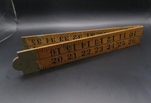 CARPENTERS RULE - Folding Vintage ruler - Foto 3 di 4