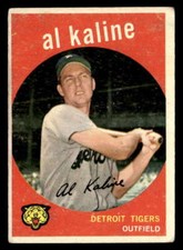 1959 Topps #360 Al Kaline Low Grade Filler JX5340