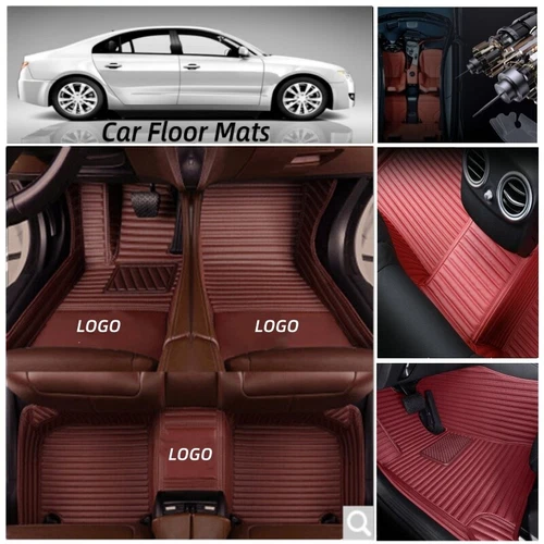 For Hummer Car Floor Mats Luxury Carpets Auto Waterproof Cargo Rugs Custom Boots - Foto 23 di 34