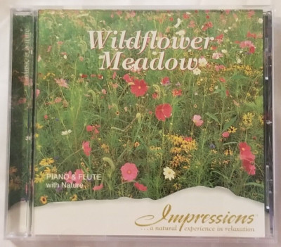   VINTAGE   Wildflower Meadow Piano & Flute Impressions   CD 1996   TESTED 