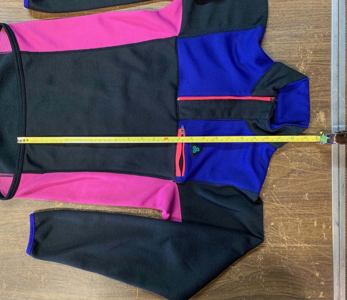 Vintage Nike ACG All Conditions Gear Half Zip Multi-Color L