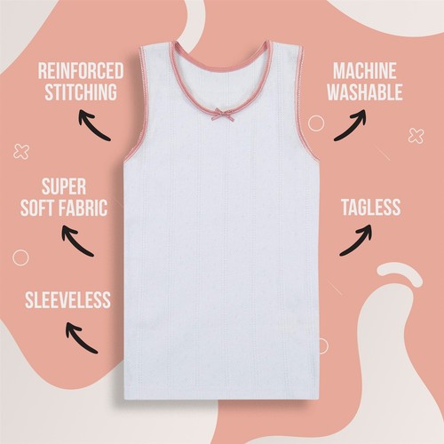 Buyless Fashion Girl Tanks Cotton Undershirts for Dance Gymnastics, Kids(6 Pack) - Picture 24 of 91