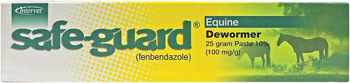 Safe Guard Dewormer for Horses Oral Paste 10 Fenbendazole 100g