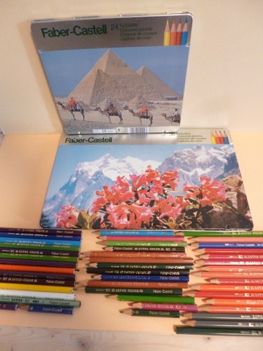 100 x Faber Castell Buntstifte Lotus Color 24 er + 36 er + 40 Einzelne, Rarität - Bild 10 von 15