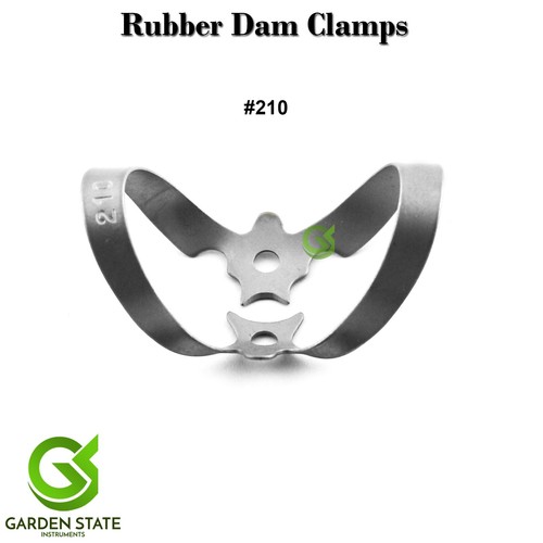 Dental Brinker Clamp Set Of 10 Rubber Dam Tissue Retractor Endo Restorative - Picture 7 of 11