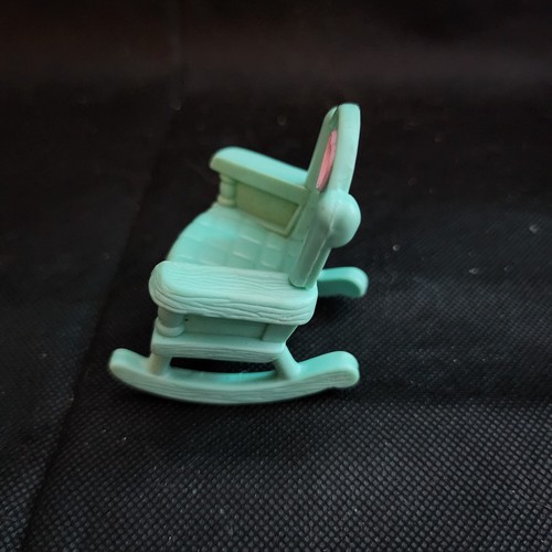 Mecedora Fisher Price Loving Family para casa de muñecas azul aguamarina para niños - Imagen 7 de 9