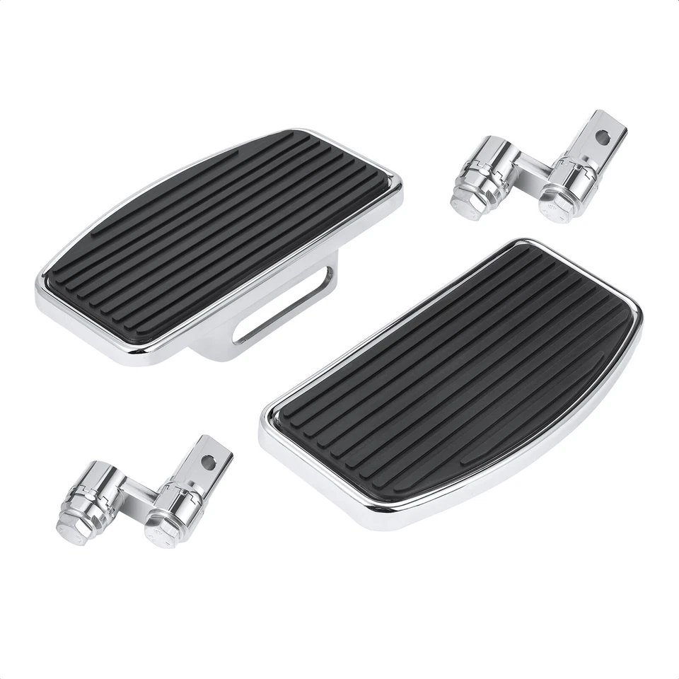 Front Footboard Floorboard for Yamaha V-star XVS 650 1100 Kawasaki Vulcan VN1500 Foto 4 de 4