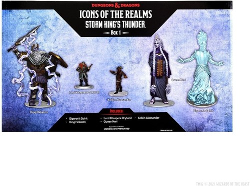 Official D&D Storm King's Thunder Box 1 Miniatures Set | 5 Characters Included - Picture 7 of 10