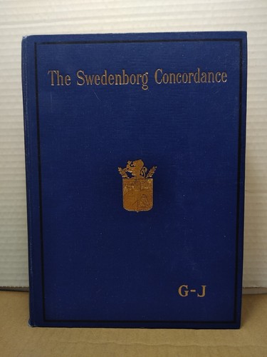 The Swedenborg Concordance - Volume III - 1893 Edition - 1957 Hardcover Reprint - Foto 2 di 7