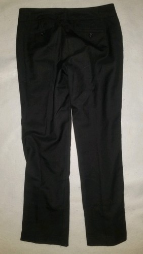 Pantalones de vestir para mujer Lands' End negros talla 10 ajuste - Imagen 4 de 6