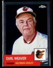 2022 Topps Chrome Platinum Anniversary #311 Earl Weaver