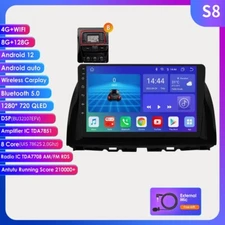 128G 8Core Android14 Car Radio Stereo Carplay GPS DSP BT For Mazda CX5 2012-2013