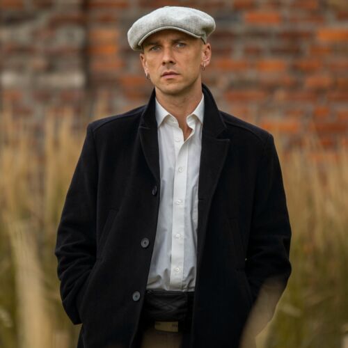 PEAKY Harris Tweed Newsboy Cap Wool Vintage Gatsby Baker Boy Handmade Sterkowski - Picture 63 of 74
