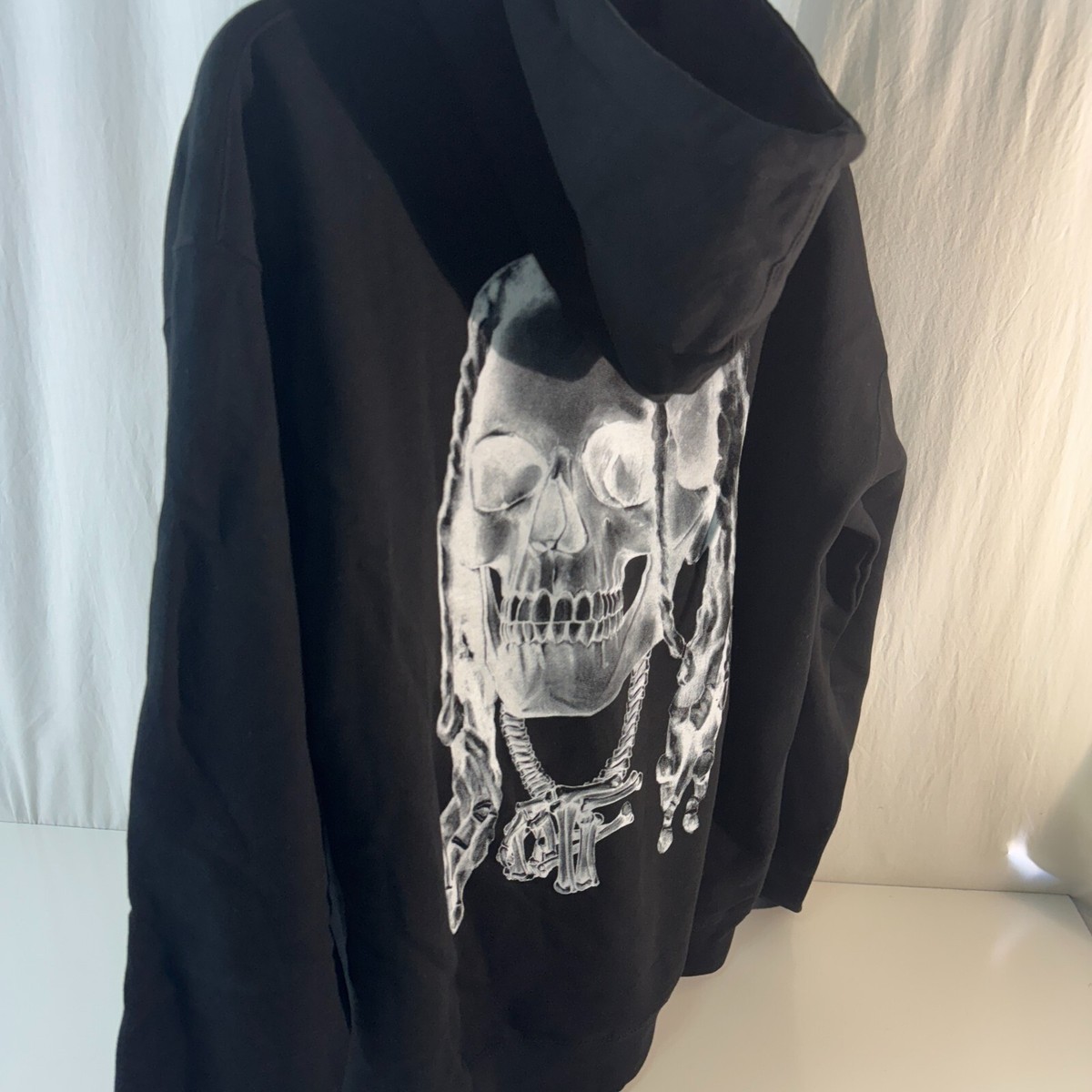 OTF × Revenge Lil Durk XL REVENGE × OTF Black Lil Durk Photo T-Shirt | WHAT'S ON THE STAR?