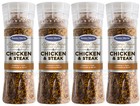4 SANTA MARIA CHICKEN & STEAK Extra Fine Spice Mix Grinders 250g 8.8oz