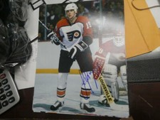 Scott Mellanby Philadelphia Flyers Signed 8x10   Photo COA   2