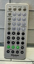 DVD REMOTE CONTROL MINTEK RC-1700 PORTABLE  MDP1030 MDP1060 MDP1815 MDP5830 Test