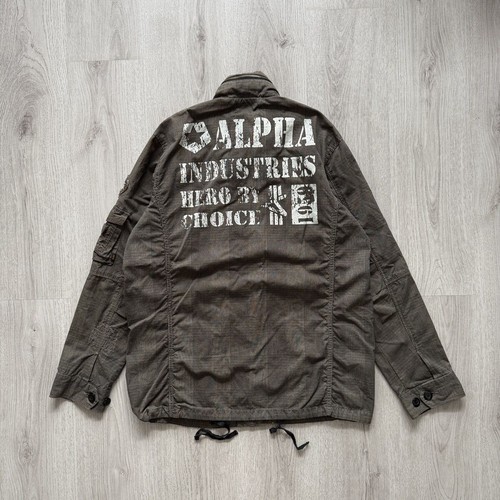 Alpha Industries M 65 Style Patchwork Field Jacket - Picture 2 of 11