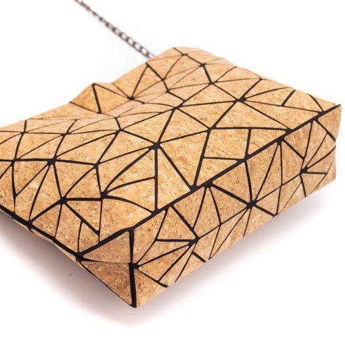 Cork Crossbody Shoulder bag Vegan purse Sustainable Eco friendly gift US SELLER - Picture 6 of 8