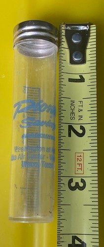 Vintage Pioneer Savings Waco TX Plastica Portamonete $5 Tube - Promo Pubblicità - Foto 10 di 10